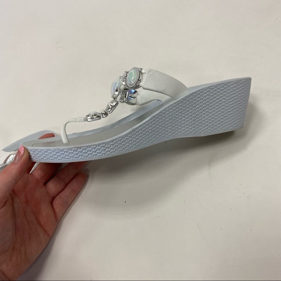 Pia Rossini Platform Flip Flops - Picture 3 of 4